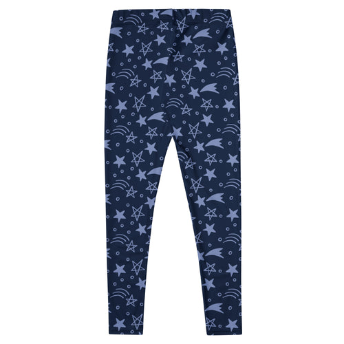 Blue Star Pattern Leggings for Women - SMIZE By RachelSMIZE By Rachel
