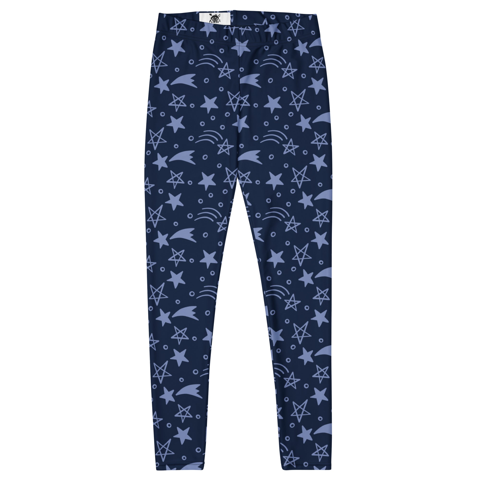 Blue Star Pattern Leggings for Women - SMIZE By RachelSMIZE By Rachel