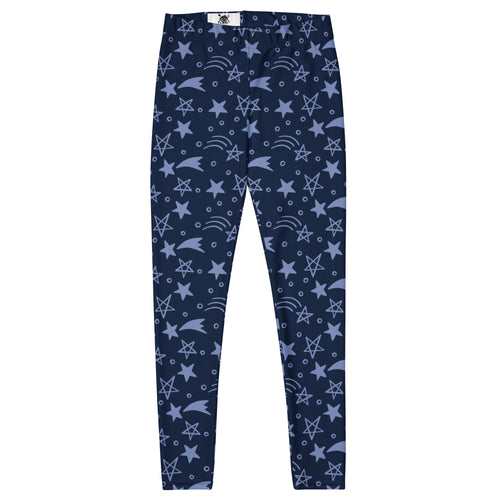 Blue Star Pattern Leggings for Women - SMIZE By RachelSMIZE By Rachel
