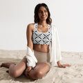 Padded Sports Bra - Black and White - SMIZE By RachelSMIZE By Rachel