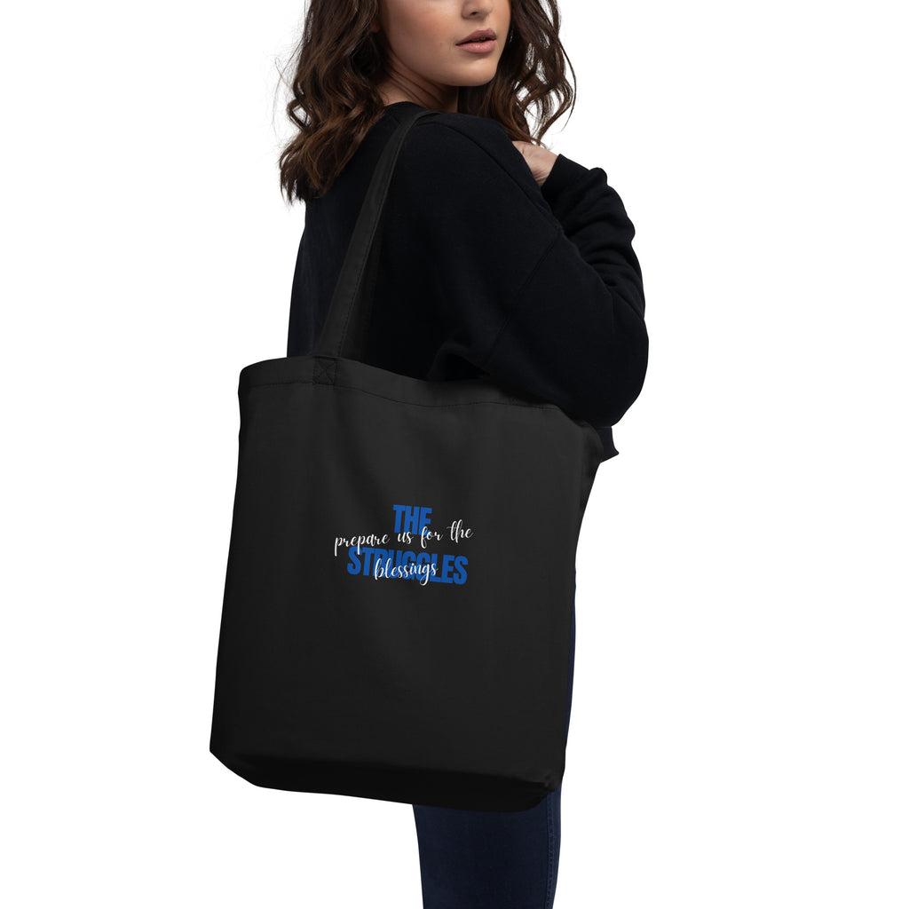 Eco Tote Bag - Blessings from Struggles - SMIZE By RachelSMIZE By Rachel