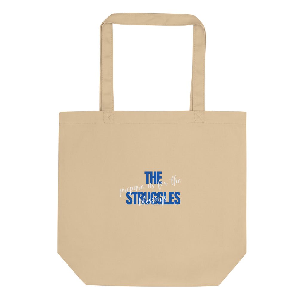 Eco Tote Bag - Blessings from Struggles - SMIZE By RachelSMIZE By Rachel