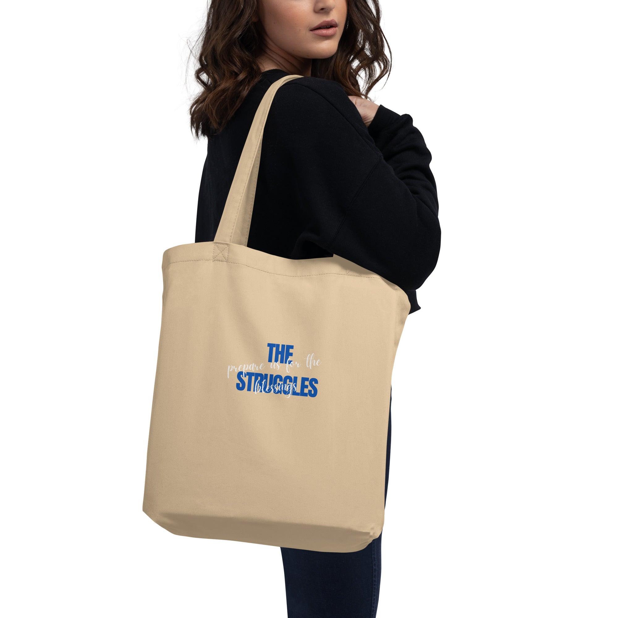 Eco Tote Bag - Blessings from Struggles - SMIZE By RachelSMIZE By Rachel