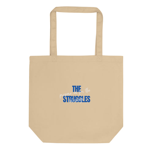 Eco Tote Bag - Blessings from Struggles - SMIZE By RachelSMIZE By Rachel