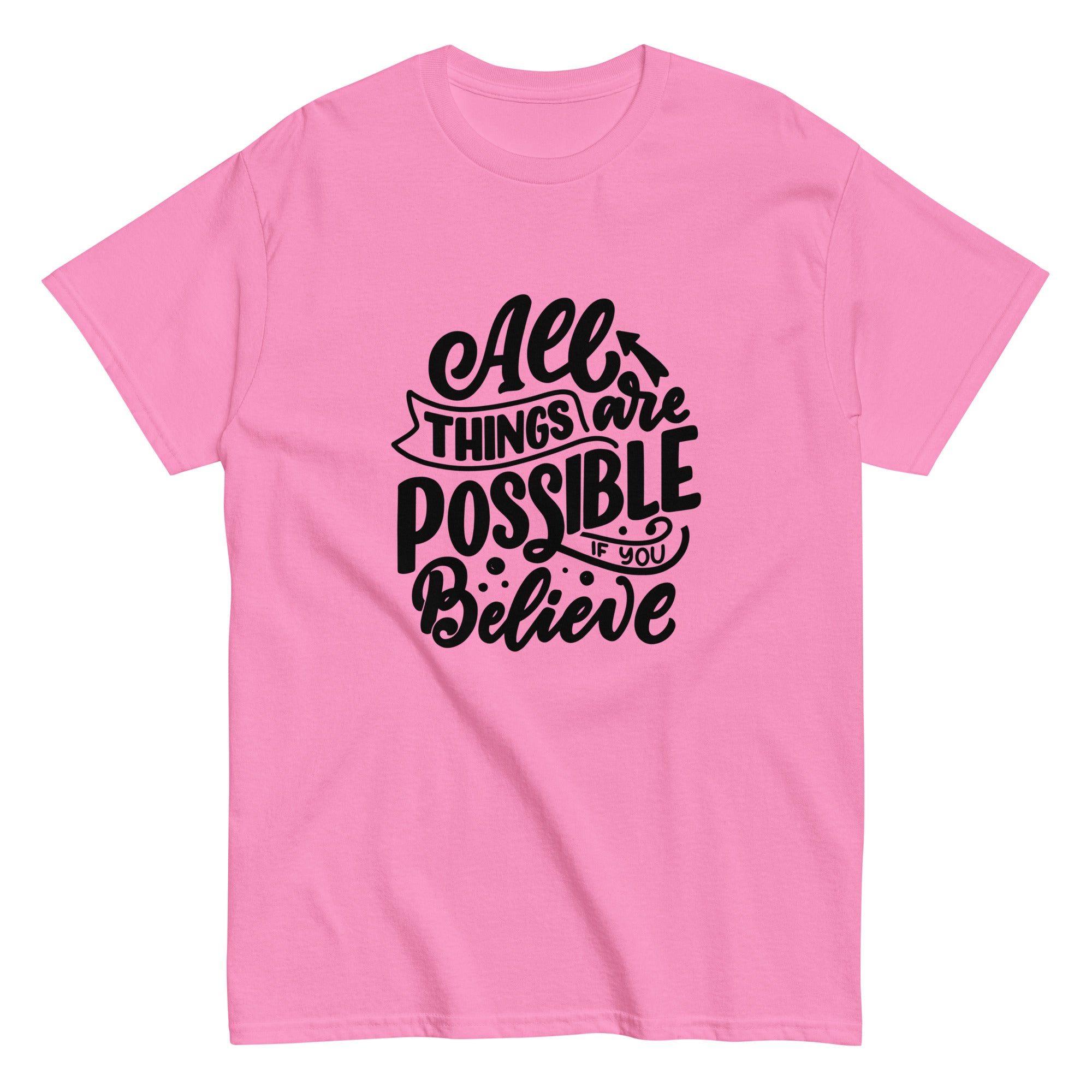 Unisex classic tee - All Things Are Possible - SMIZE By RachelSMIZE By Rachel