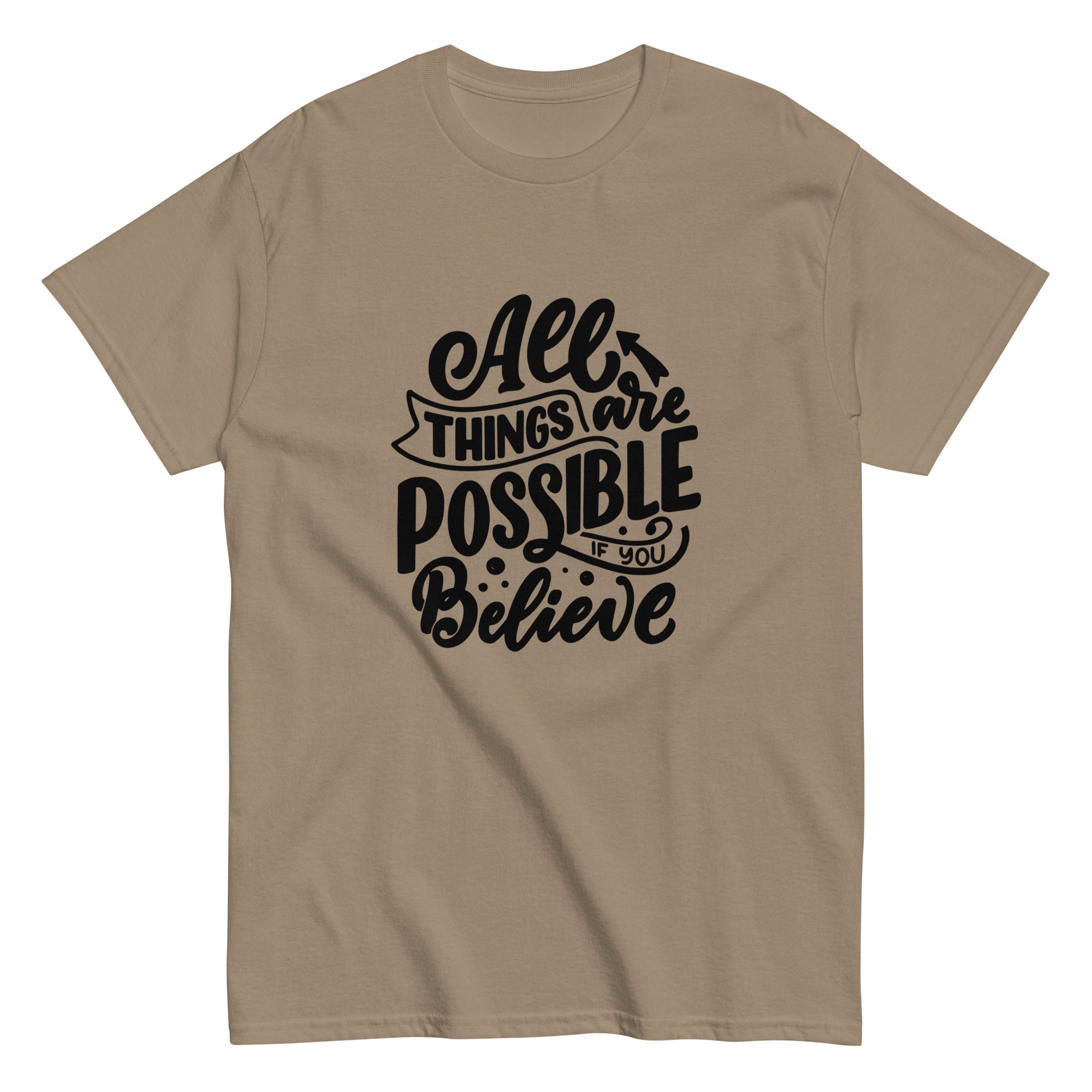 Unisex classic tee - All Things Are Possible - SMIZE By RachelSMIZE By Rachel