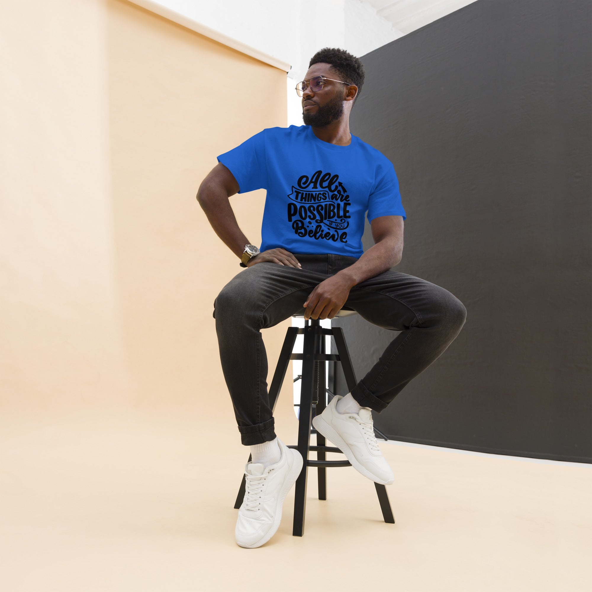 Unisex classic tee - All Things Are Possible - SMIZE By RachelSMIZE By Rachel
