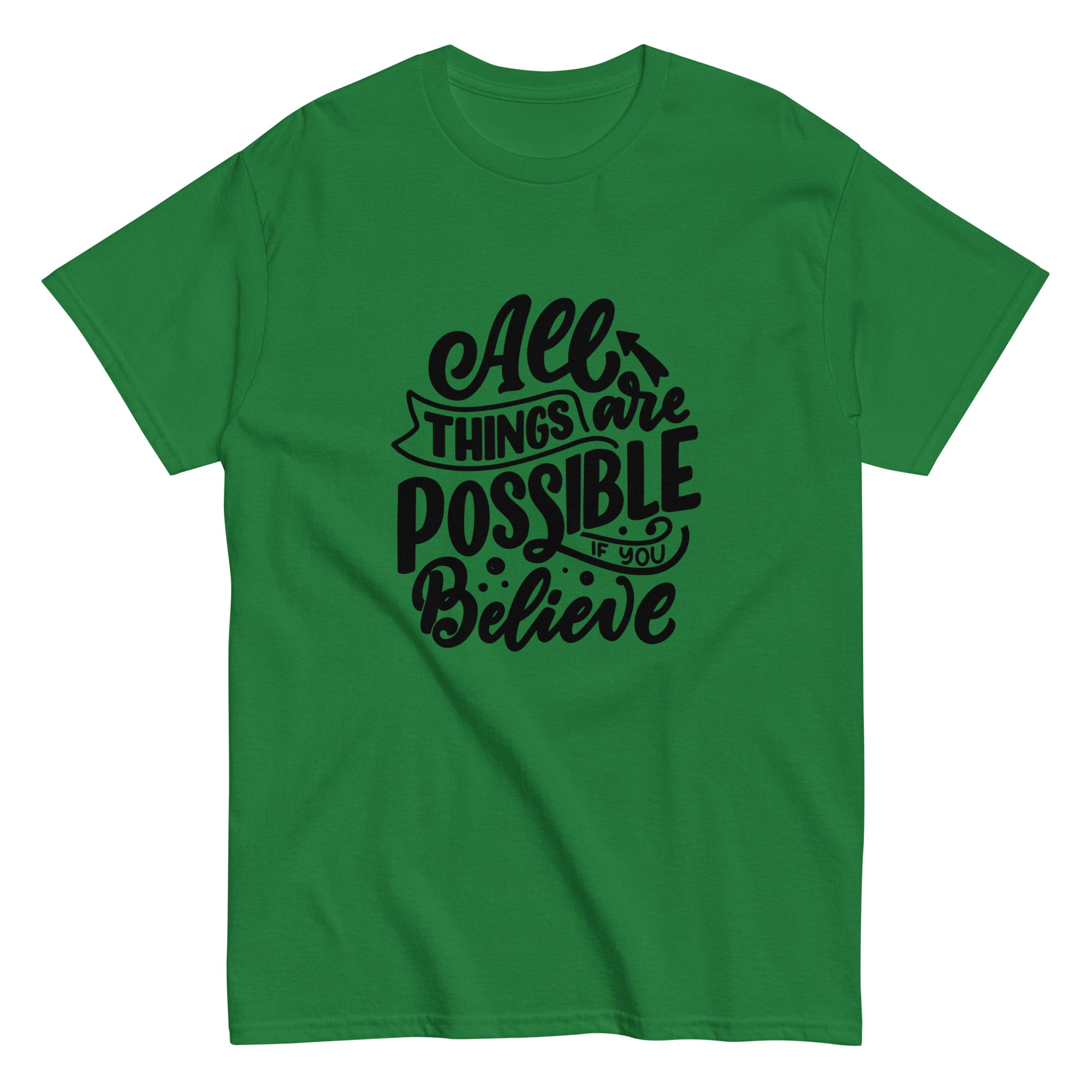 Unisex classic tee - All Things Are Possible - SMIZE By RachelSMIZE By Rachel