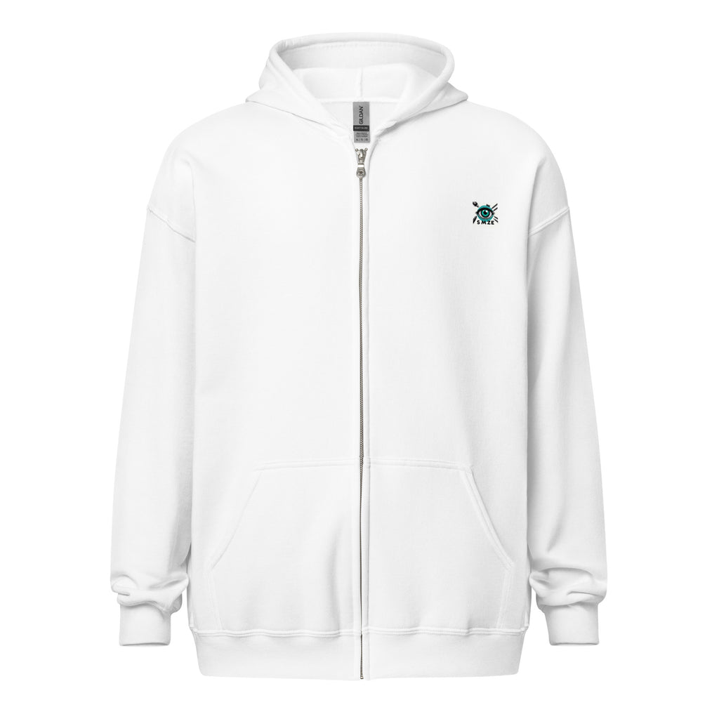 Unisex heavy blend zip hoodie - Built From Chaos - SMIZE By RachelSMIZE By Rachel