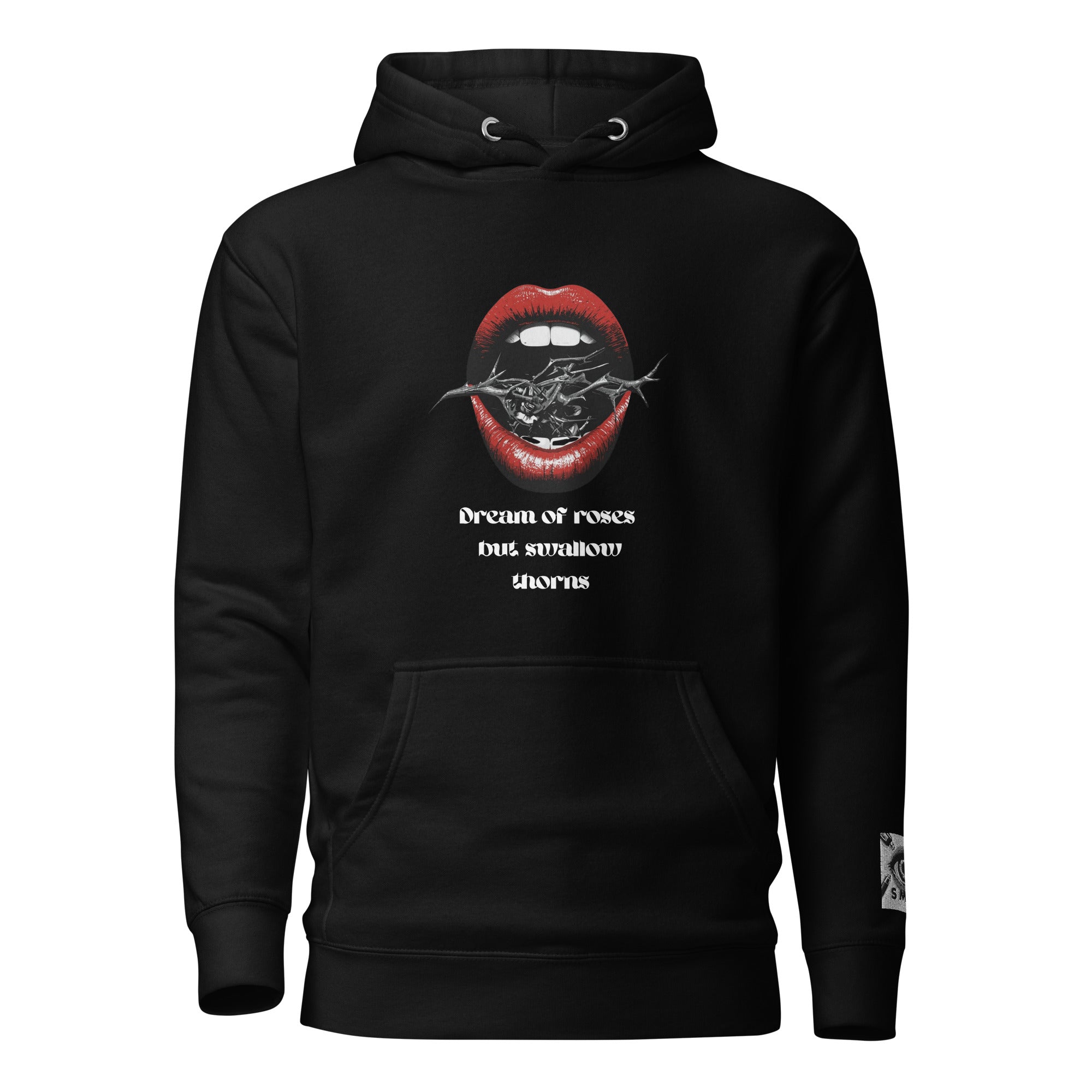 Unisex Hoodie - Dream of Roses But Swallow Thorns - SMIZE By RachelSMIZE By Rachel