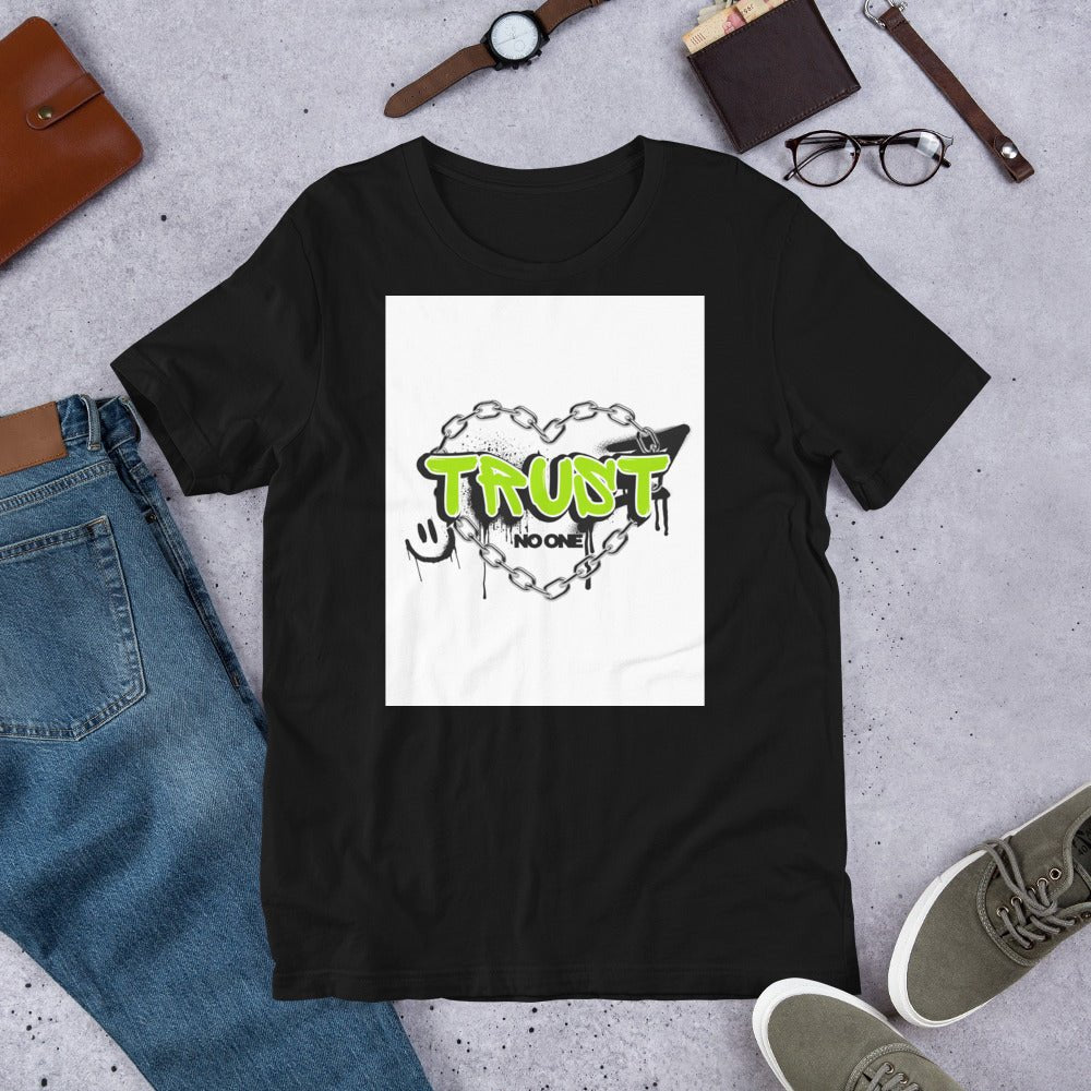 Unisex t-shirt - Trust No One - SMIZE By RachelSMIZE By Rachel