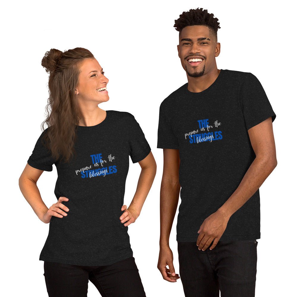 Unisex t-shirt - Blessings from Struggles - SMIZE By RachelSMIZE By Rachel