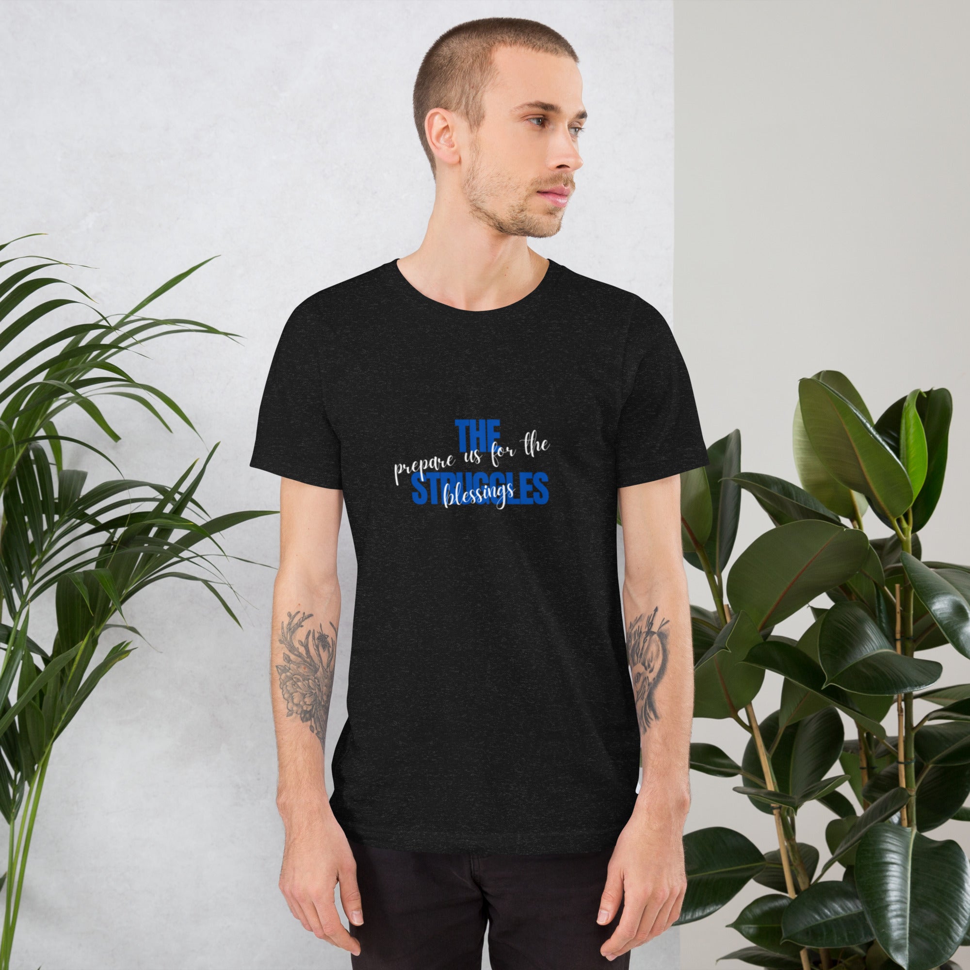 Unisex t-shirt - Blessings from Struggles - SMIZE By RachelSMIZE By Rachel