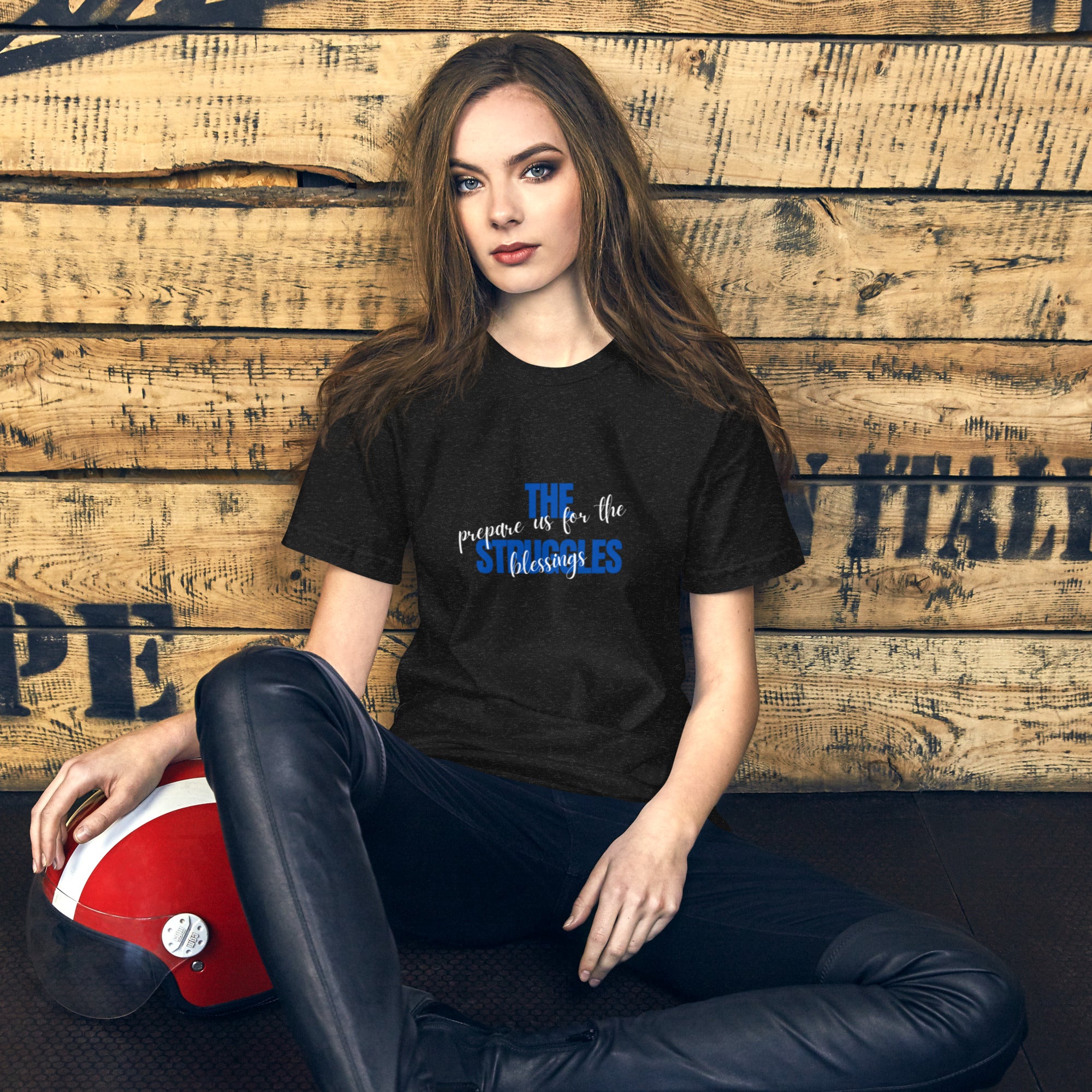 Unisex t-shirt - Blessings from Struggles - SMIZE By RachelSMIZE By Rachel