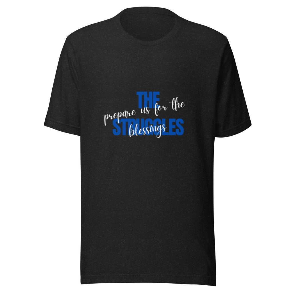 Unisex t-shirt - Blessings from Struggles - SMIZE By RachelSMIZE By Rachel