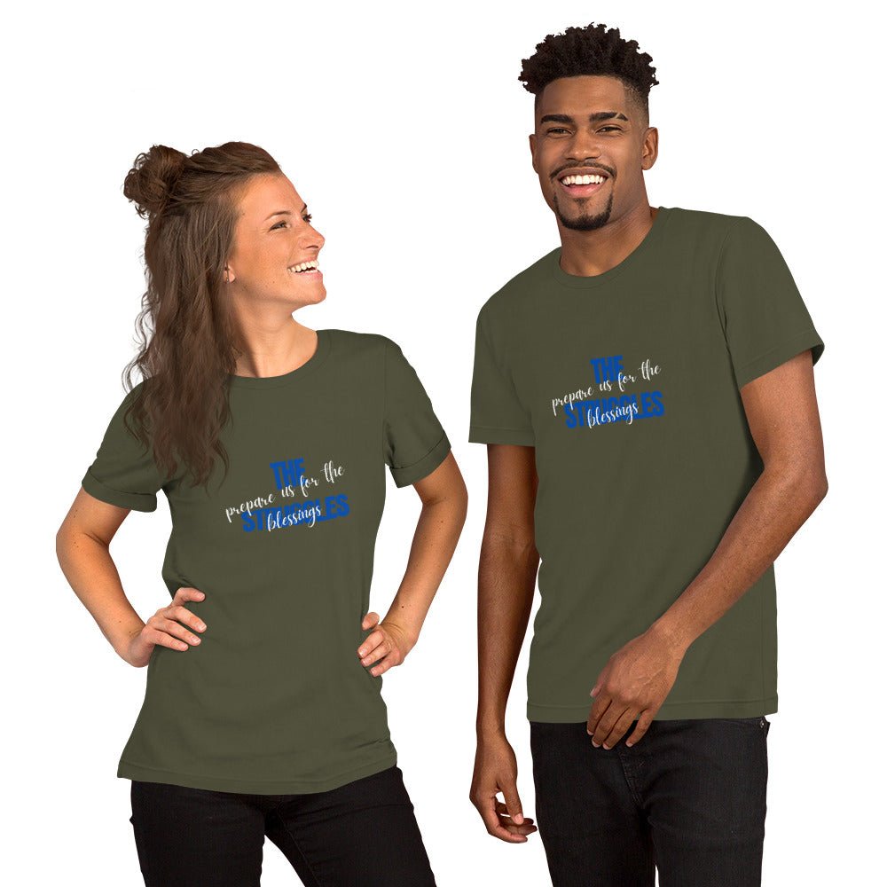 Unisex t-shirt - Blessings from Struggles - SMIZE By RachelSMIZE By Rachel