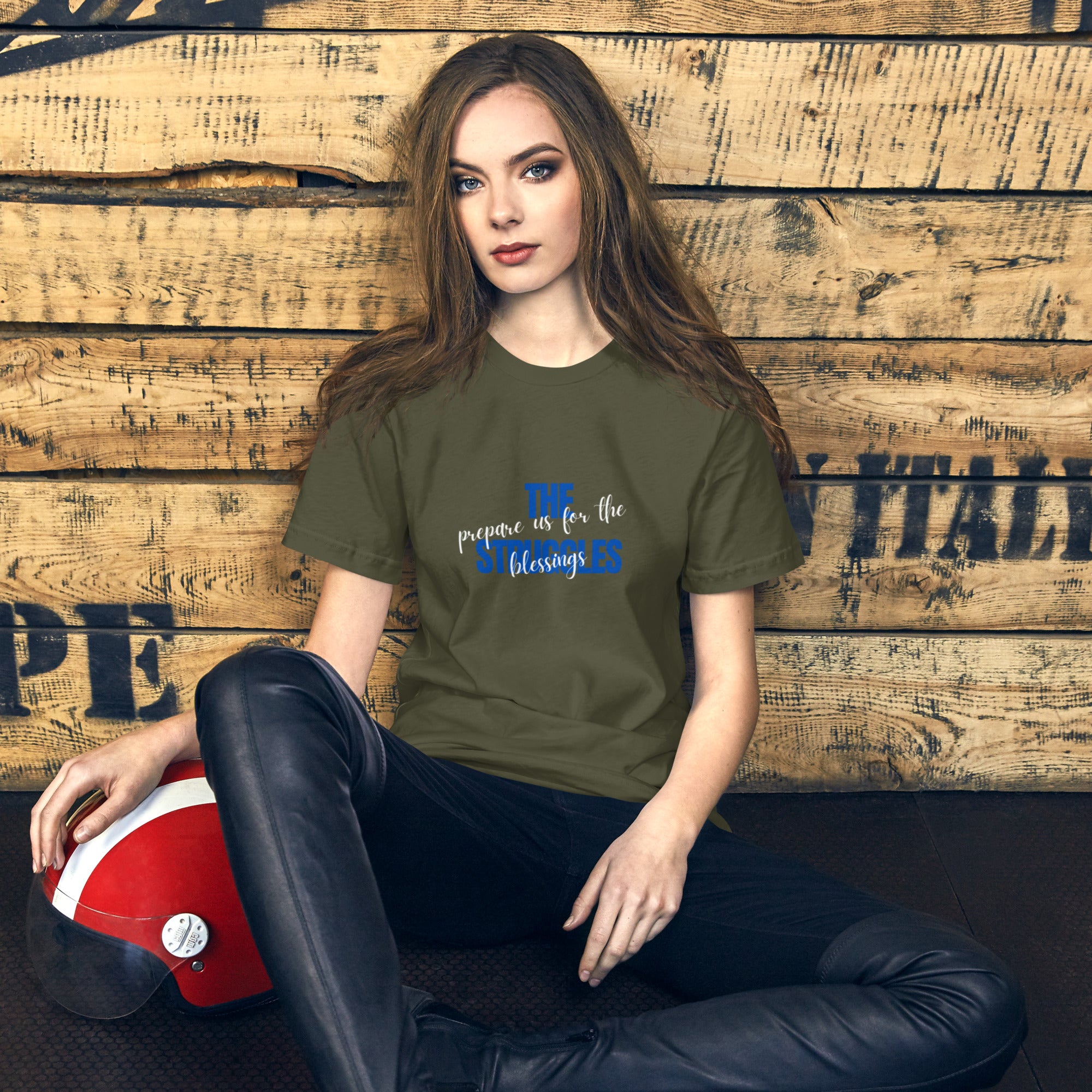 Unisex t-shirt - Blessings from Struggles - SMIZE By RachelSMIZE By Rachel