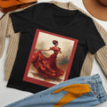Women’s relaxed v - neck t-shirt - Picosa - SMIZE By RachelSMIZE By Rachel